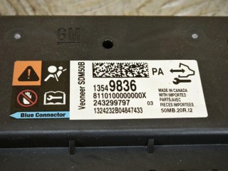 блок управления подушками безопасности, ориг. номер 13549836, Chevrolet Blazer EV 1 поколение 2023-2026