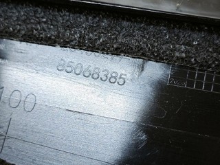 молдинг двери передней правой, ориг. номер 85068385, Chevrolet Blazer EV 1 поколение 2023-2026