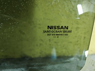 стекло двери задней левой, Nissan Rogue T33 2020-2024