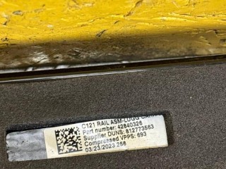 дуги на крышу (рейлинги), ориг. номер 42840325, 42840326, Chevrolet Bolt EUV 1 поколение 2021-2023