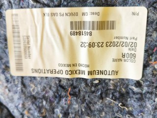 ковер салонный, ориг. номер 84618489, Chevrolet Equinox 3 поколение [рестайлинг] 2021-2024