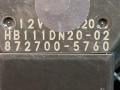 872700-5760, HB111DN20-02 моторчик печки Mazda 6 3 поколение 2015г. - фото №4
