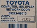 89222-08013 модуль управления двери задней правой Toyota Sienna 2 поколение XL20 [рестайлинг] 2008г. - фото №4