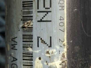 полуось передняя правая, ориг. номер 5QM407272N, Volkswagen Jetta 7 поколение 2018-2022