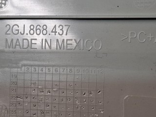 накладка зеркала внутреннего, ориг. номер 2GJ868437, Volkswagen Taos 1 поколение [рестайлинг] 2024-2026