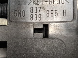 скелет ручки двери передней левой, ориг. номер 5N0837885H, 2GJ837469B, Volkswagen Taos 1 поколение [рестайлинг] 2024-2026