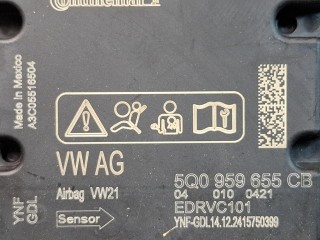 блок управления подушками безопасности, ориг. номер 5Q0959655CB, Volkswagen Taos 1 поколение [рестайлинг] 2024-2026