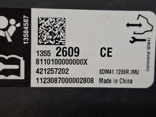 блок управления подушками безопасности, ориг. номер 13552609, Buick Envista 1 поколение 2022-2026