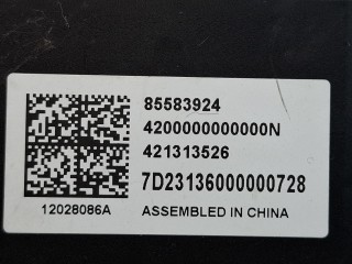 блок управления подогревом сидений, ориг. номер 85583924, Buick Envista 1 поколение 2022-2026