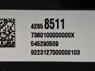 панель приборов (щиток), ориг. номер 42858511, Buick Envista 1 поколение 2022-2026