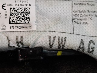 подушка безопасности сиденья передняя левая, ориг. номер 17A880241D, Volkswagen Jetta 7 поколение 2018-2022