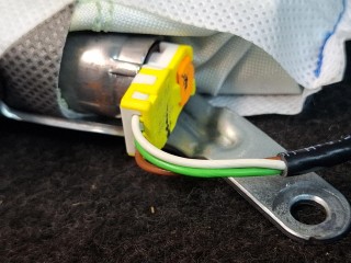 подушка безопасности сиденья передняя правая, ориг. номер 17A880242D, Volkswagen Jetta 7 поколение 2018-2022