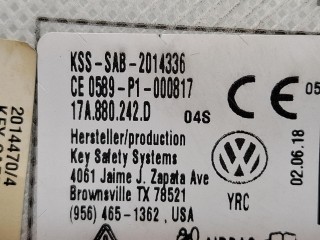 подушка безопасности сиденья передняя правая, ориг. номер 17A880242D, Volkswagen Jetta 7 поколение 2018-2022