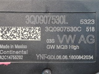 блок комфорта, ориг. номер 3Q0907530C, Volkswagen Jetta 7 поколение 2018-2022