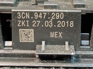 фонарь салона (плафон) задний верхний, ориг. номер 3CN.947.290, Volkswagen Jetta 7 поколение 2018-2022