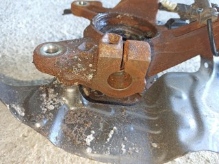 кулак передний правый, Ford Escape 4 поколение CX482 2019-2022