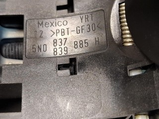 ручка наружная двери передней правой, ориг. номер 5N0837885H, 5N0839885H, Volkswagen Taos 1 поколение [рестайлинг] 2024-2026