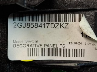 декоративная накладка торпедо, ориг. номер 2GJ858417DZKZ, Volkswagen Taos 1 поколение [рестайлинг] 2024-2026