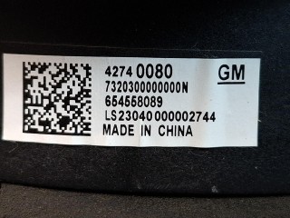 динамик, ориг. номер 42740080, Chevrolet Trax 2 поколение 2023-2026