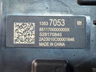 блок управления топливным насосом, ориг. номер 13537053, Chevrolet Trax 2 поколение 2023-2026