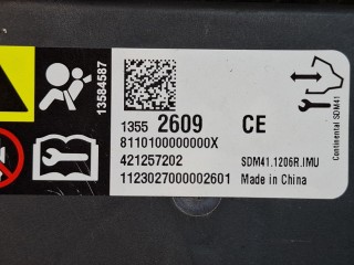 блок управления подушками безопасности, ориг. номер 13552609, Chevrolet Trax 2 поколение 2023-2026