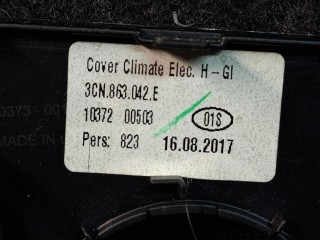 Рамка блока управления печки/климат-контроля, ориг. номер 3CN863042E, Volkswagen Atlas 1 поколение 2017-2020