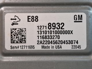 блок управления двигателем, ориг. номер 12718932, Chevrolet Equinox 3 поколение [рестайлинг] 2021-2024