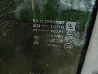 стекло двери задней правой, Chevrolet Trax 2 поколение 2023-2026