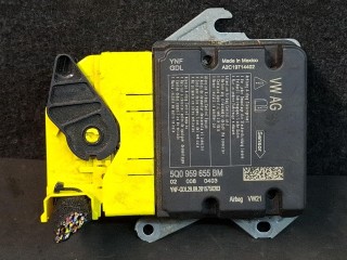 блок управления подушками безопасности, ориг. номер 5Q0959655BM, Volkswagen Jetta 7 поколение 2018-2022