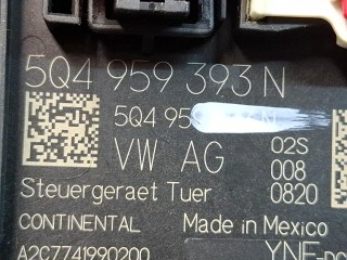 модуль управления двери передней левой, ориг. номер 5Q4959393N, Volkswagen Jetta 7 поколение 2018-2022