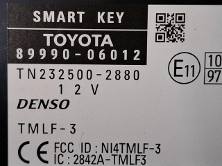 блок управления бесключевым доступом, ориг. номер 89990-06012, Toyota Camry 7 поколение XV40