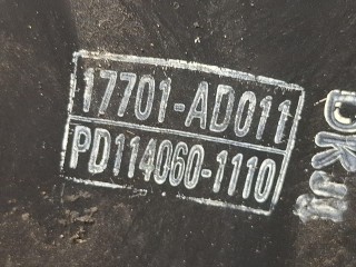 корпус воздушногo фильтра, ориг. номер 17701-AD011, 17705-AD015, Toyota Camry 7 поколение XV40 2006-2009