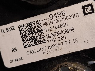 фонарь задний правый, ориг. номер 84379498, GMC Terrain 2 поколение 2017-2021