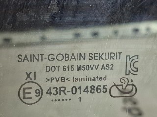 стекло двери передней левой, ориг. номер 43R-014865, Infiniti QX50 2 поколение 2017-2026