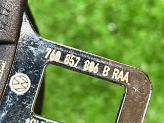 Ремень безопасности задний правый, ориг. номер 760857806B, Volkswagen Touareg 2018-2023
