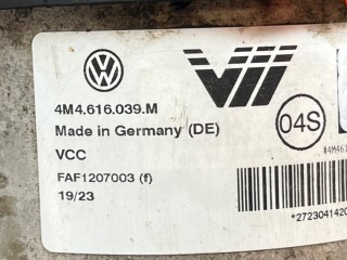 Пневмостойка передняя, ориг. номер 4M0413037, 4M4616039M, Volkswagen Touareg 2018-2023