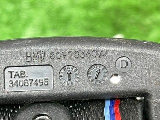 Ремень безопасности задний правый, ориг. номер 8092036, BMW X5 2018-2023