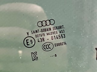 Стекло двери задней левой, ориг. номер 8MS845205A, AUDI Q5 2020-2025