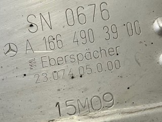 Глушитель в сборе, ориг. номер A1664903900, Mercedes-Benz GLE 2015-2018