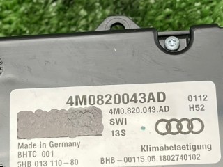 Блок управления печки/климат-контроля, ориг. номер 4M0820043AD, Audi Q7 2015-2019
