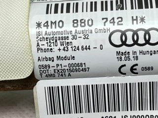 Подушка безопасности боковая (шторка), ориг. номер 4M0880742H, Audi Q7 2015-2019