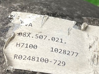 Редуктор заднего моста, ориг. номер 08X507021, 9A750702100, 9A7507021X, 9A7507021D, 9A7507021DX, Porsche Panamera 2016-2020