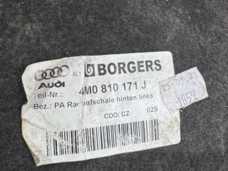 Защита арок задняя левая (подкрылок), ориг. номер 4M0810171J, Audi Q7 2019-2024
