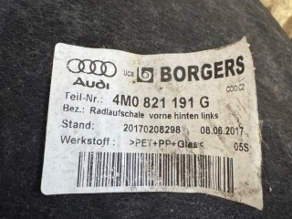 Защита арок передняя правая (подкрылок), ориг. номер 4M0821191H, Audi Q7 2019-2024