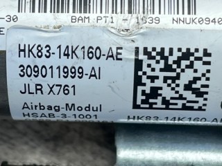 Подушка безопасности боковая(шторка)левая, ориг. номер HK8314K160AE, Land Rover Range Rover Velar 2017-2023