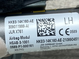 Подушка безопасности боковая(шторка)левая, ориг. номер HK8314K160AE, Jaguar F-Pace 2020-2026