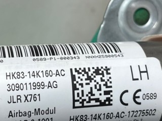 Подушка безопасности боковая(шторка)левая, ориг. номер HK8314K160AC, Land Rover Range Rover Velar 2017-2023