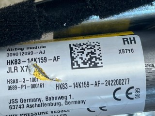 Подушка безопасности боковая(шторка) правая, ориг. номер LR106220, HK8314K159AF, T4A18148, Jaguar F-Pace 2020-2026