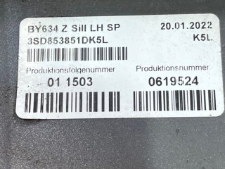 Накладка на порог(комплект), ориг. номер 3SD853851, 3SD853851DK5L, 3SD853852, 3SD853852DK5L, Bentley Continental GT 2017-2024