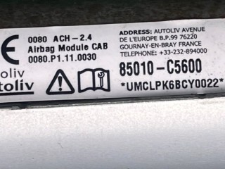 Подушка безопасности боковая(шторка)левая, ориг. номер 56900C5600, KIA Sorento Prime 2012-2021